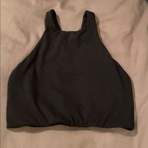 Montiel Hazel Halter Crop